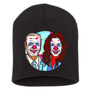 Political Clowns Design Short Acrylic Beanie