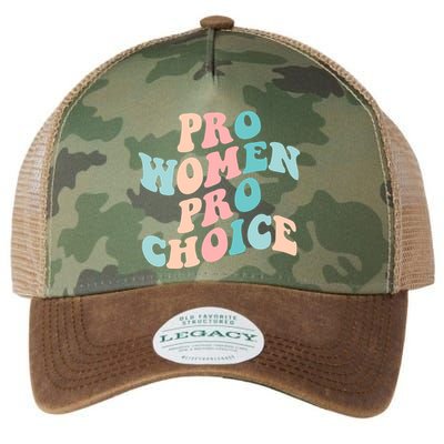 Pro Choice Equal Rights Feminist Retro Legacy Tie Dye Trucker Hat