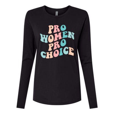 Pro Choice Equal Rights Feminist Retro Womens Cotton Relaxed Long Sleeve T-Shirt