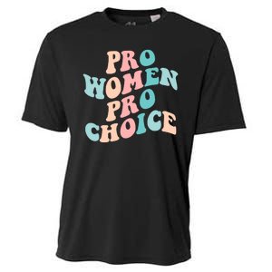 Pro Choice Equal Rights Feminist Retro Cooling Performance Crew T-Shirt