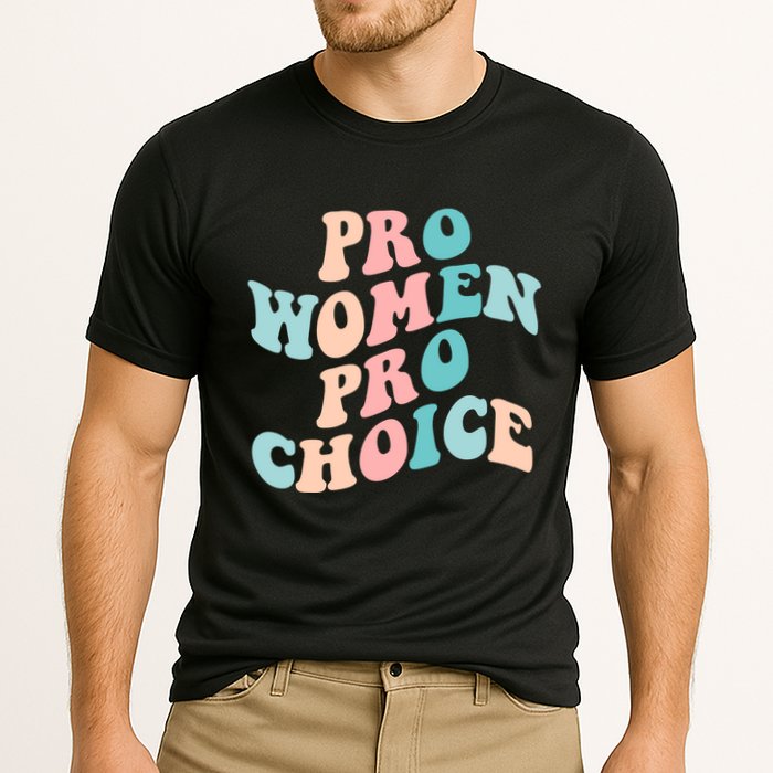 Pro Choice Equal Rights Feminist Retro Performance Shirt