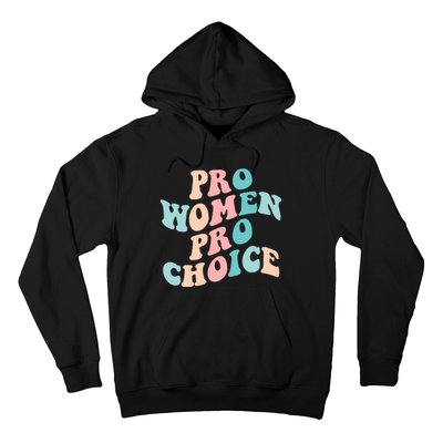 Pro Choice Equal Rights Feminist Retro Hoodie