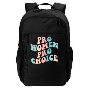 Pro Choice Equal Rights Feminist Retro Daily Commute Backpack