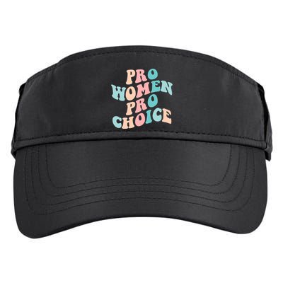 Pro Choice Equal Rights Feminist Retro Adult Drive Performance Visor