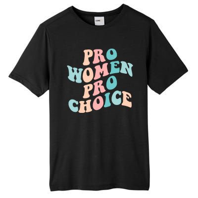 Pro Choice Equal Rights Feminist Retro Tall Fusion ChromaSoft Performance T-Shirt