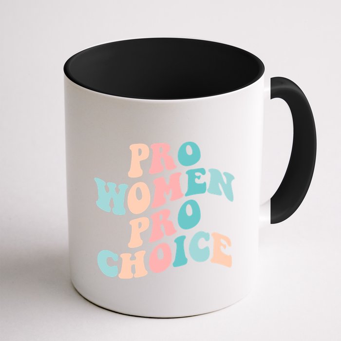 Pro Choice Equal Rights Feminist Retro Mug