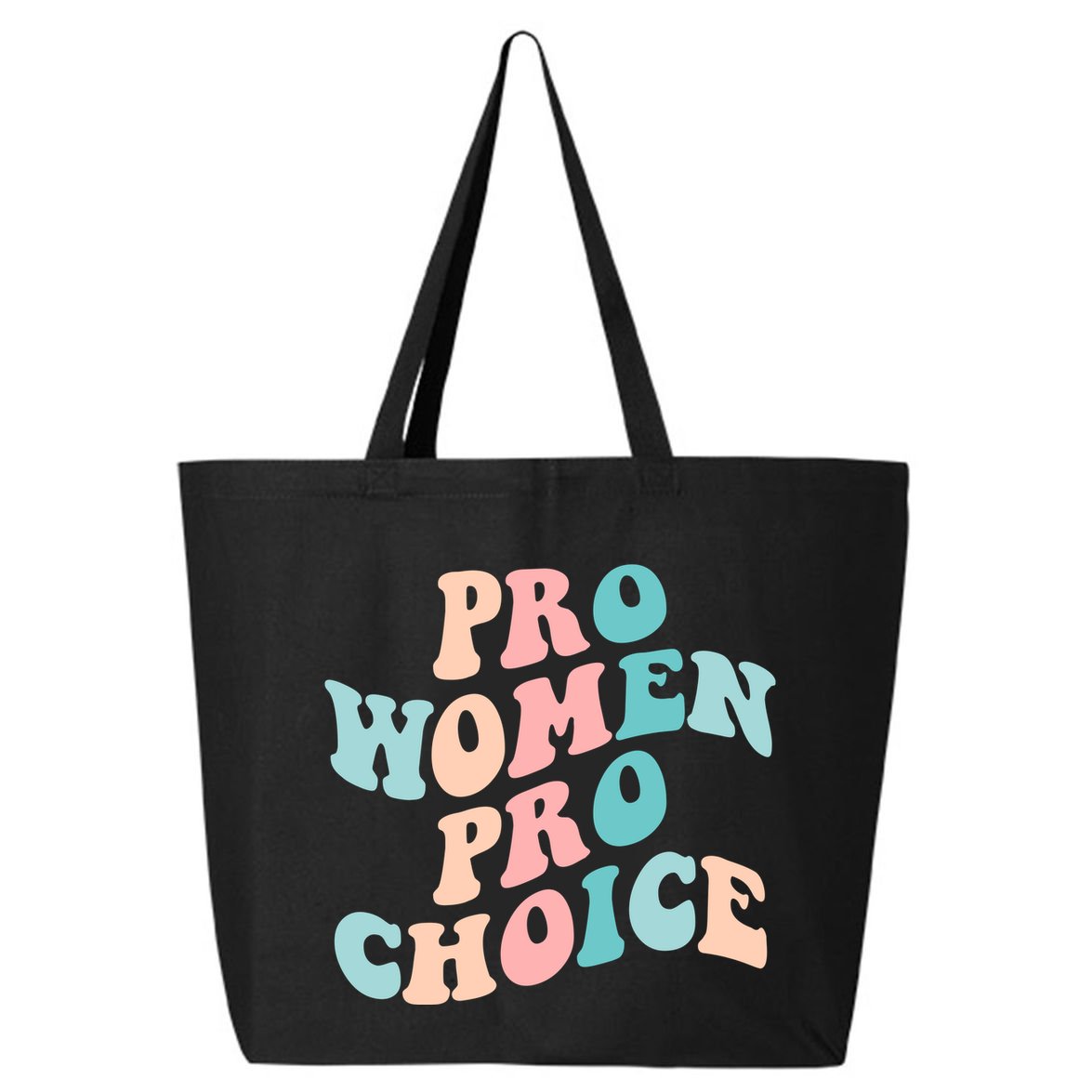 Pro Choice Equal Rights Feminist Retro 25L Jumbo Tote