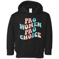 Pro Choice Equal Rights Feminist Retro Toddler Hoodie