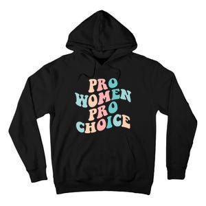 Pro Choice Equal Rights Feminist Retro Tall Hoodie