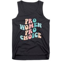 Pro Choice Equal Rights Feminist Retro Tank Top