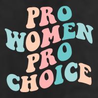 Pro Choice Equal Rights Feminist Retro Golf Towel