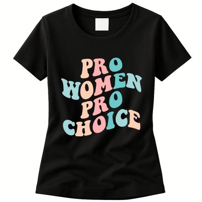 Pro Choice Equal Rights Feminist Retro Womens T-Shirt