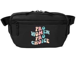 Pro Choice Equal Rights Feminist Retro Crossbody Pack