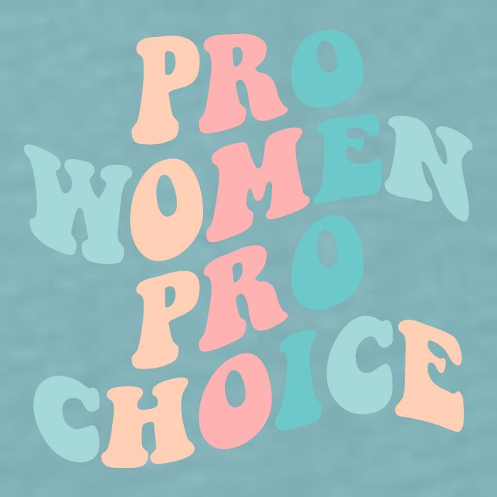 Pro Choice Equal Rights Feminist Retro Sueded Cloud Jersey T-Shirt