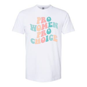 Pro Choice Equal Rights Feminist Retro Softstyle CVC T-Shirt