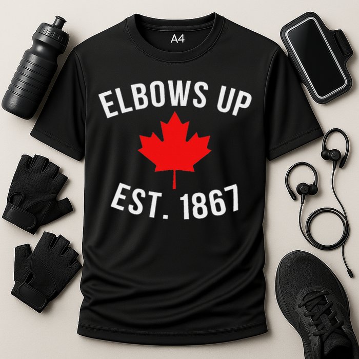 Pro Canada Elbows Up Established 1867 Performance Shirt