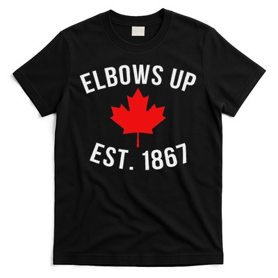 Pro Canada Elbows Up Established 1867 T-Shirt