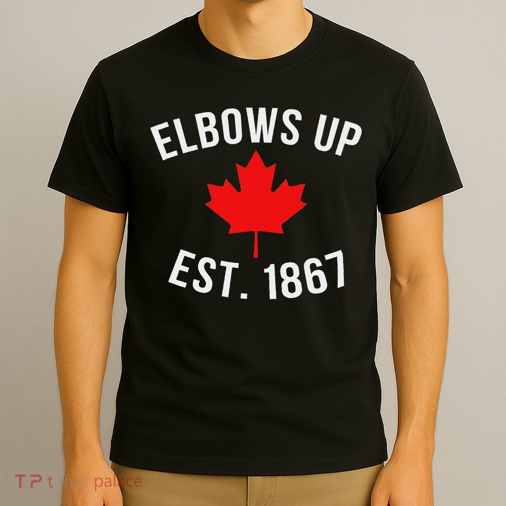 Pro Canada Elbows Up Established 1867 T-Shirt