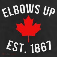 Pro Canada Elbows Up Established 1867 11oz C Handle Ceramic Mug