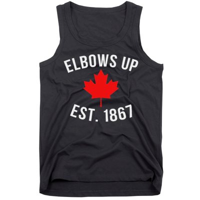 Pro Canada Elbows Up Established 1867 Tank Top