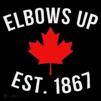Pro Canada Elbows Up Established 1867 Toddler T-Shirt