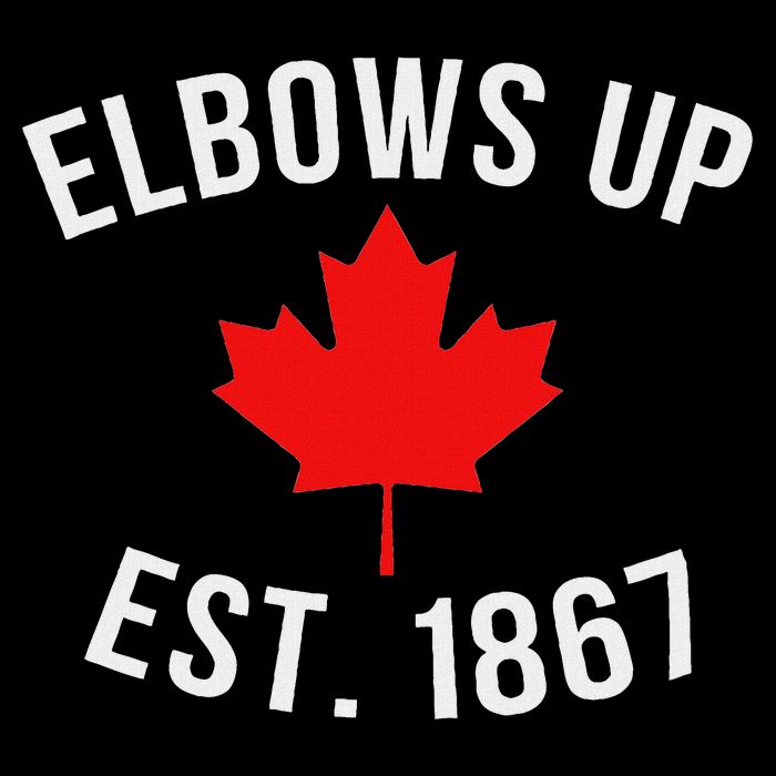 Pro Canada Elbows Up Established 1867 Wool Snapback Cap