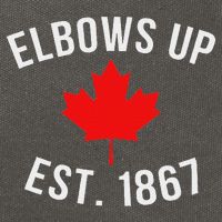 Pro Canada Elbows Up Established 1867 Cotton Canvas Backpack