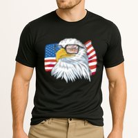 Patriot Cool Eagle USA Flag Cooling Performance Crew T-Shirt