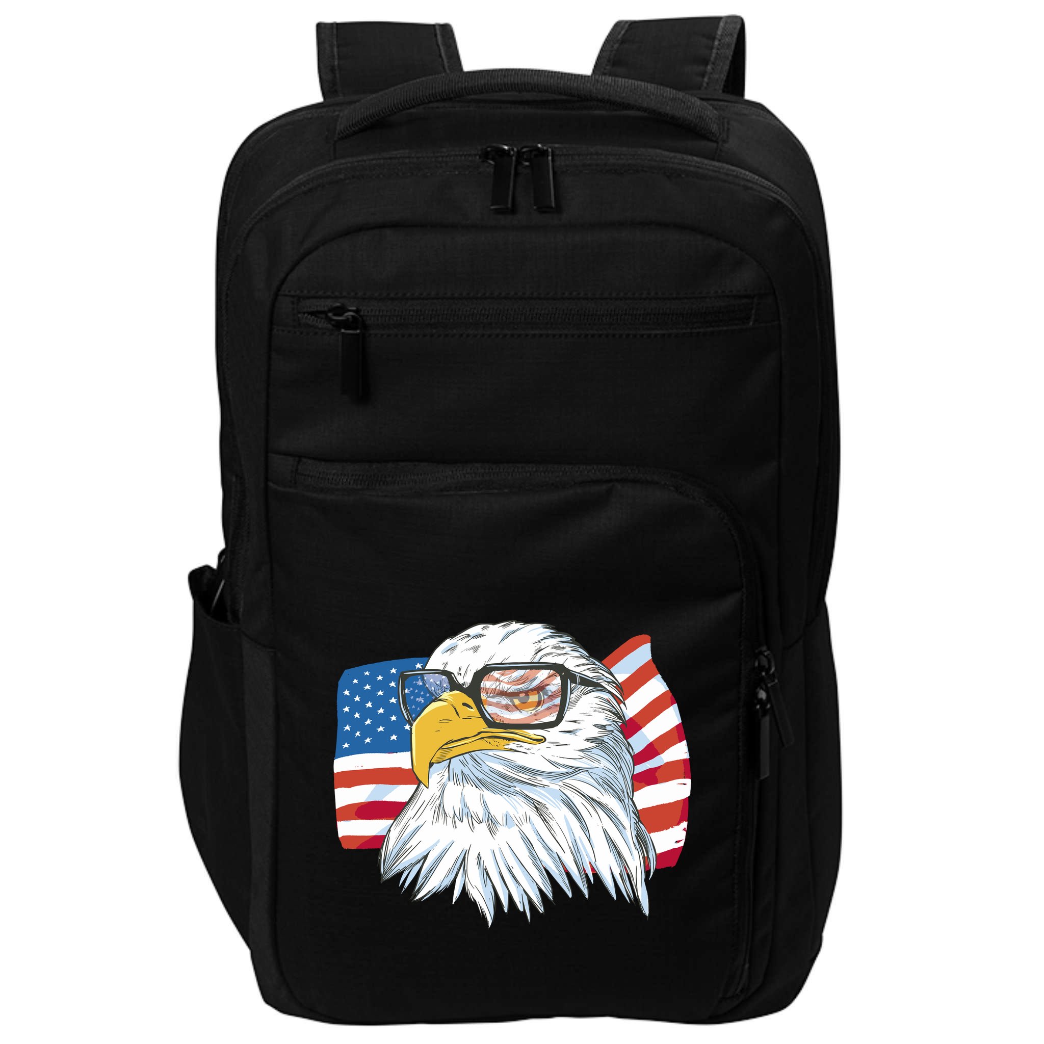 Patriot Cool Eagle USA Flag Impact Tech Backpack