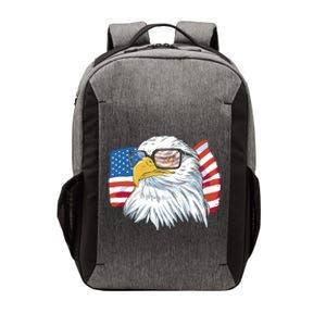 Patriot Cool Eagle USA Flag Vector Backpack