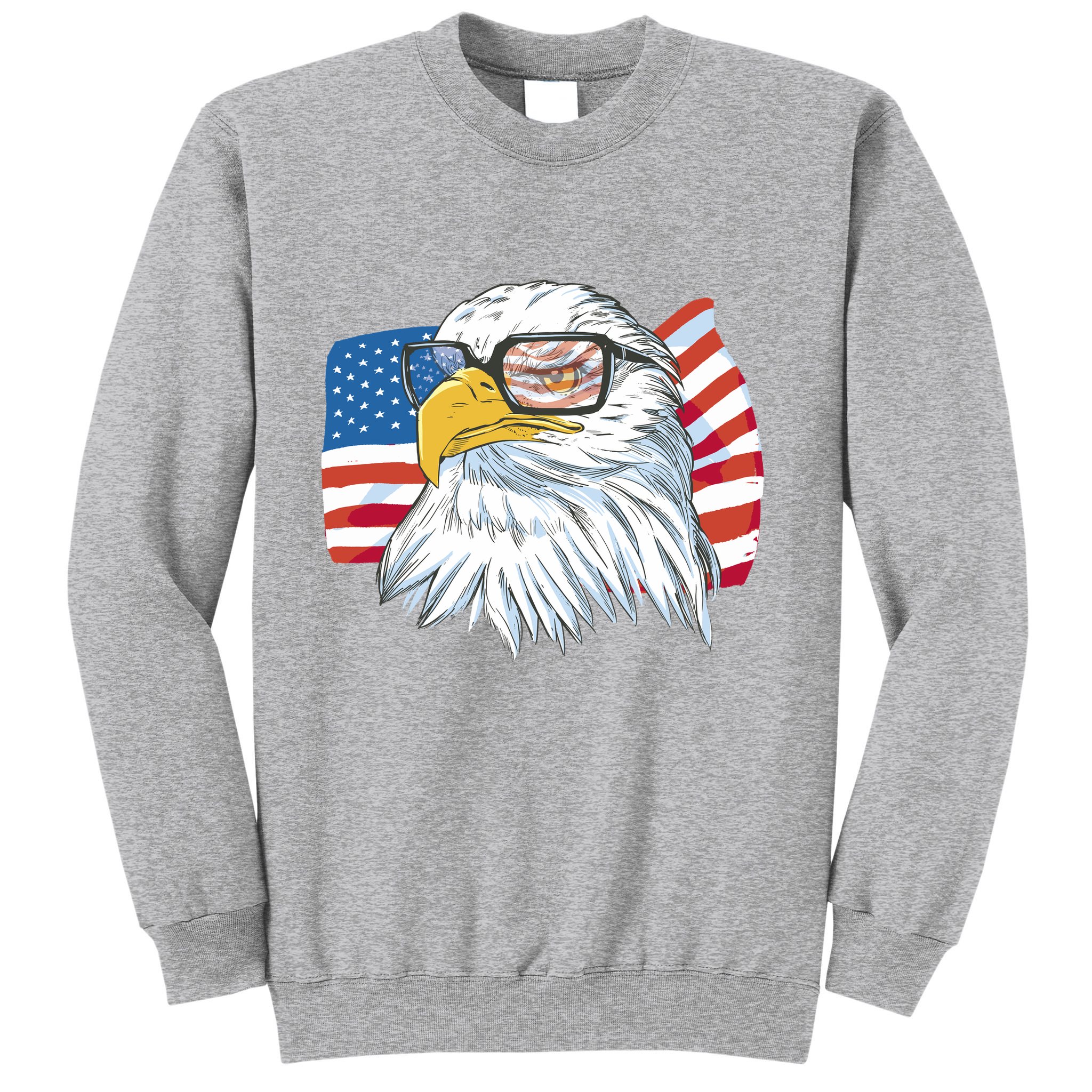 Patriot Cool Eagle USA Flag Sweatshirt
