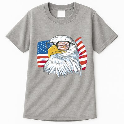 Patriot Cool Eagle USA Flag Tall T-Shirt