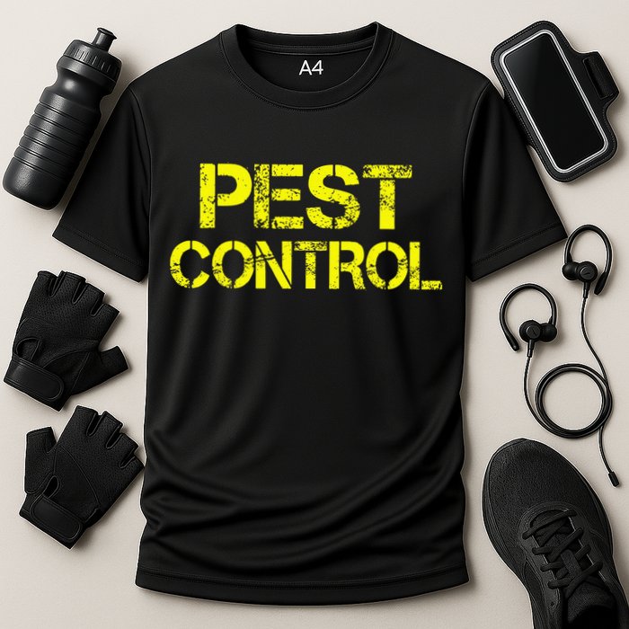 Pest Control Exterminator Halloween Costume Cooling Performance Crew T-Shirt