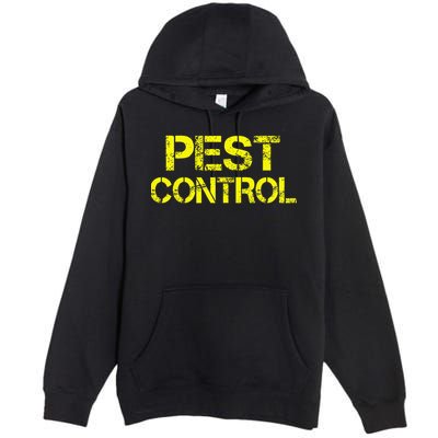 Pest Control Exterminator Halloween Costume Premium Pullover Hoodie