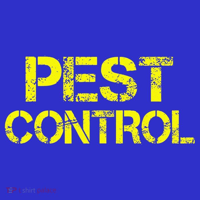 Pest Control Exterminator Halloween Costume Tall T-Shirt