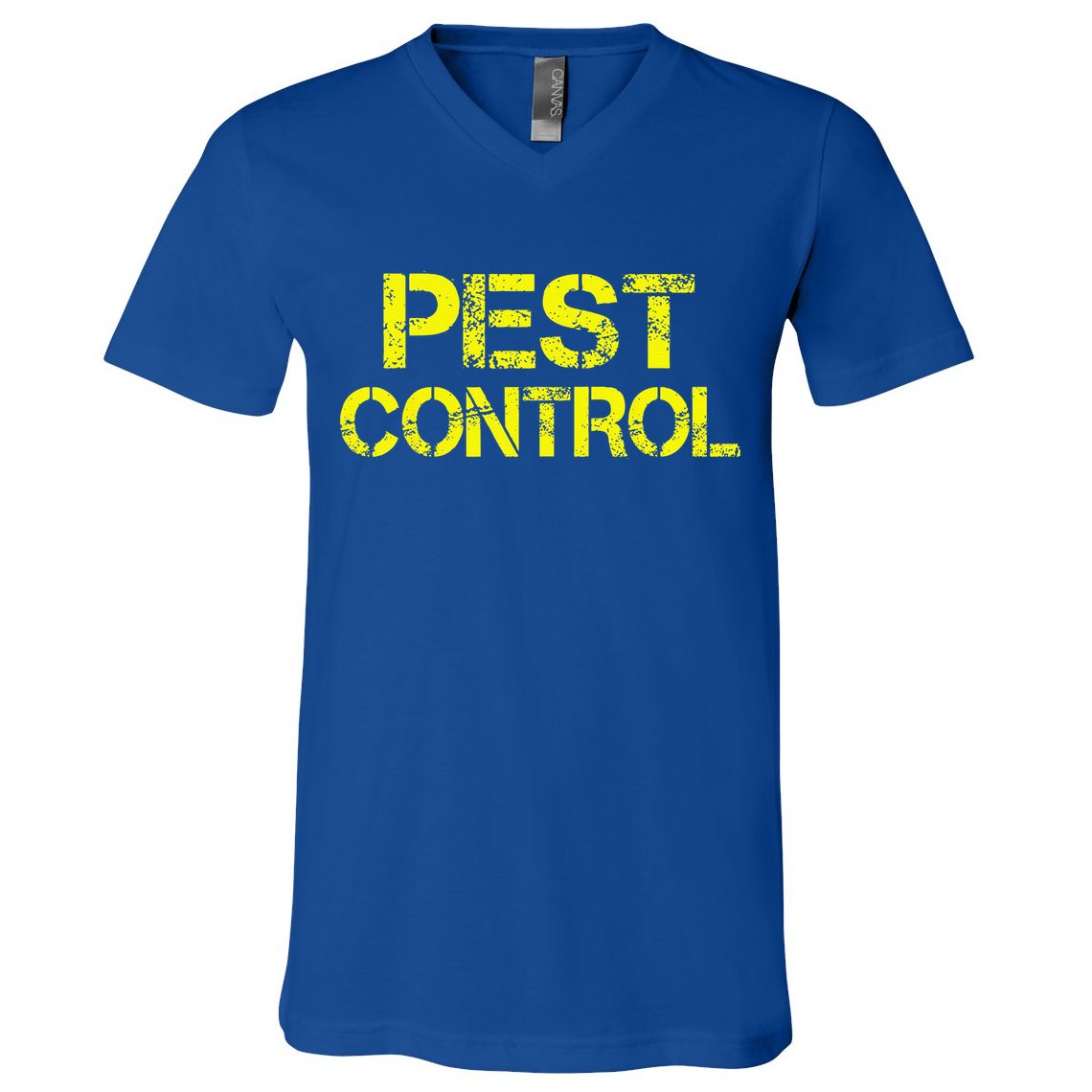 Pest Control Exterminator Halloween Costume V-Neck T-Shirt
