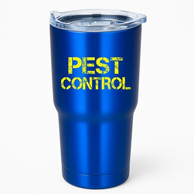 Pest Control Exterminator Halloween Costume Tumbler