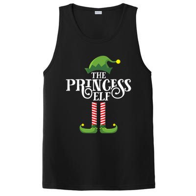 Princess Cute Elf Matching Family Group Christmas Party PosiCharge Competitor Tank