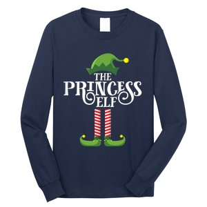 Princess Cute Elf Matching Family Group Christmas Party Long Sleeve Shirt