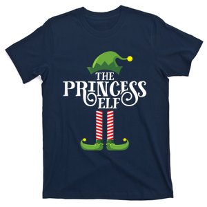 Princess Cute Elf Matching Family Group Christmas Party T-Shirt