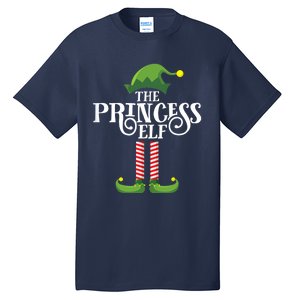 Princess Cute Elf Matching Family Group Christmas Party Tall T-Shirt