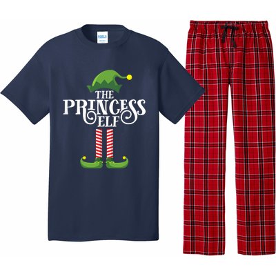 Princess Cute Elf Matching Family Group Christmas Party Pajama Set