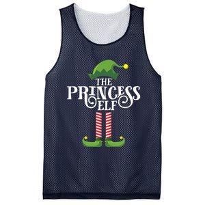 Princess Cute Elf Matching Family Group Christmas Party Mesh Reversible Basketball Jersey Tank