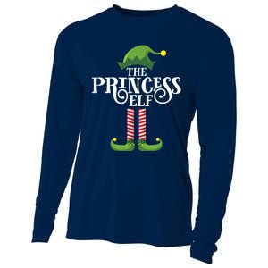 Princess Cute Elf Matching Family Group Christmas Party Cooling Performance Long Sleeve Crew