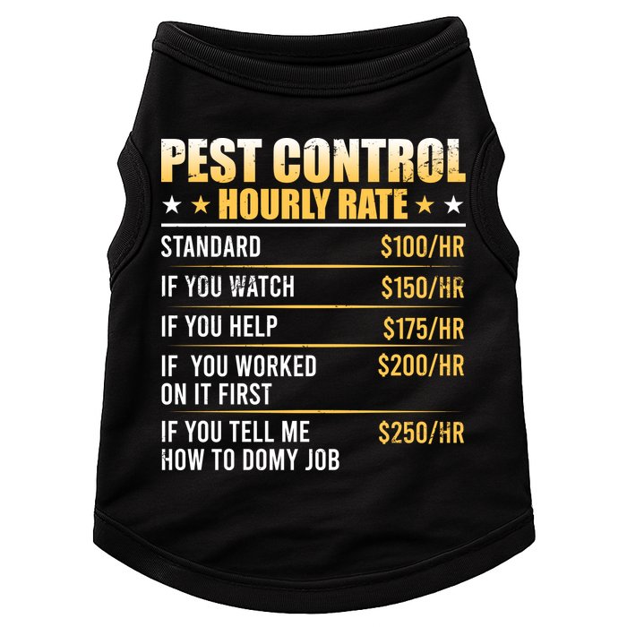 Pest Control Exterminator Pest Controller Hourly Rate Doggie Tank