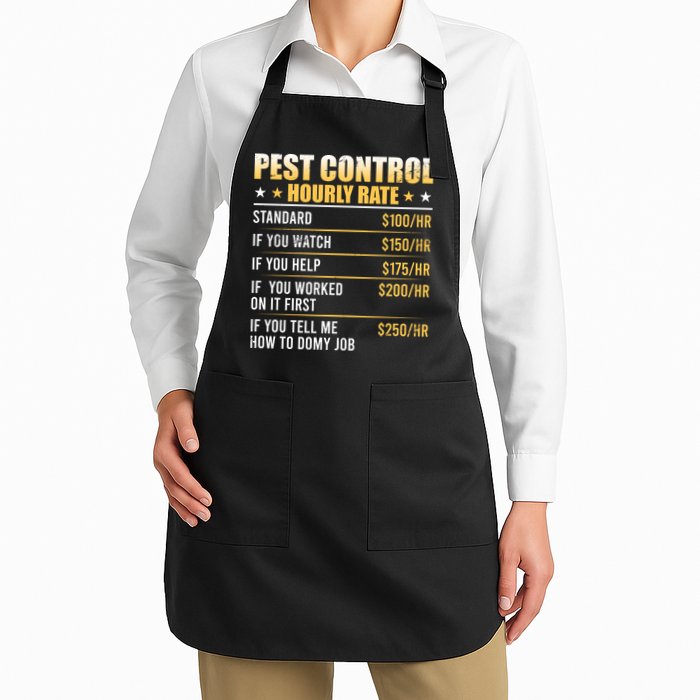 Pest Control Exterminator Pest Controller Hourly Rate Apron