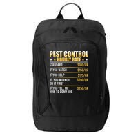 Pest Control Exterminator Pest Controller Hourly Rate City Backpack