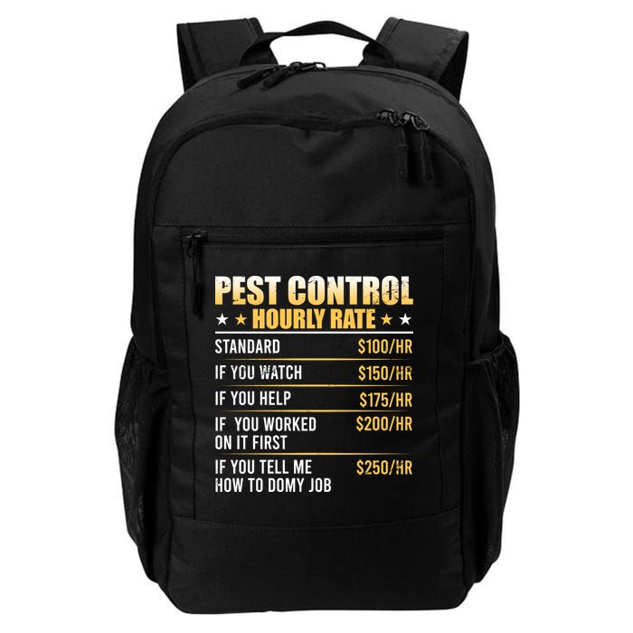 Pest Control Exterminator Pest Controller Hourly Rate Backpack