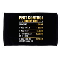 Pest Control Exterminator Pest Controller Hourly Rate Microfiber Hand Towel