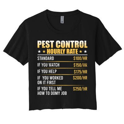 Pest Control Exterminator Pest Controller Hourly Rate Crop Top